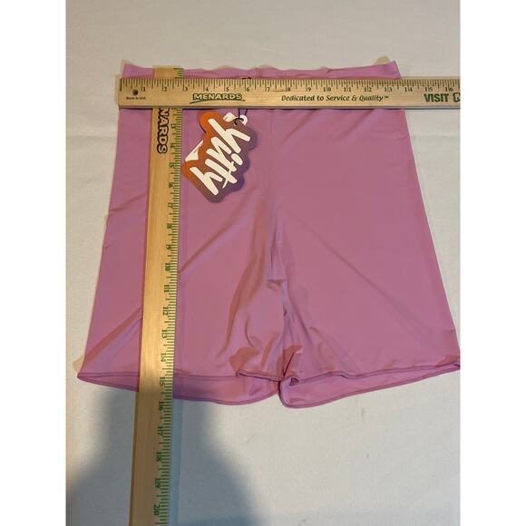 Yitty Women’s High Waist Shaping Shorts - Tempo Lavender Pink Purple (Size: XL) - Picture 3 of 7